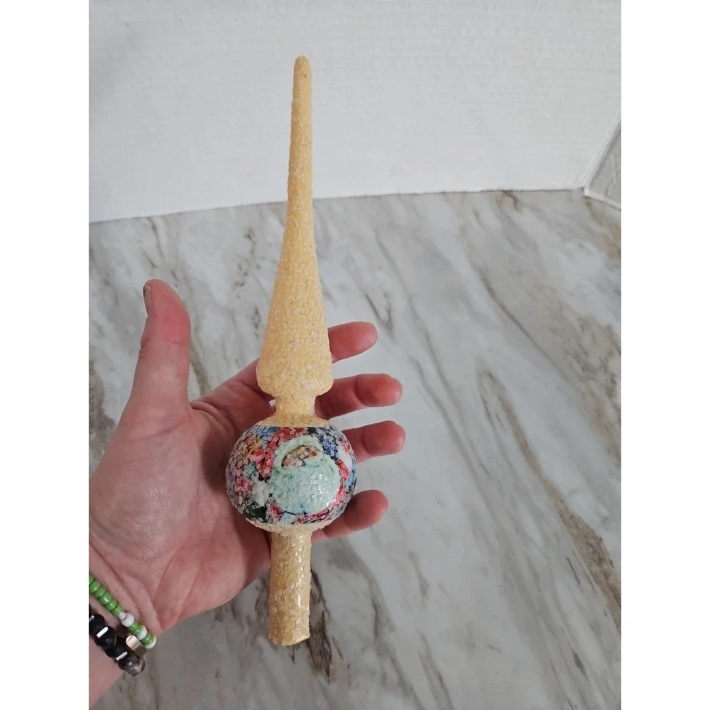 Vtg Christmas Tree Topper 10